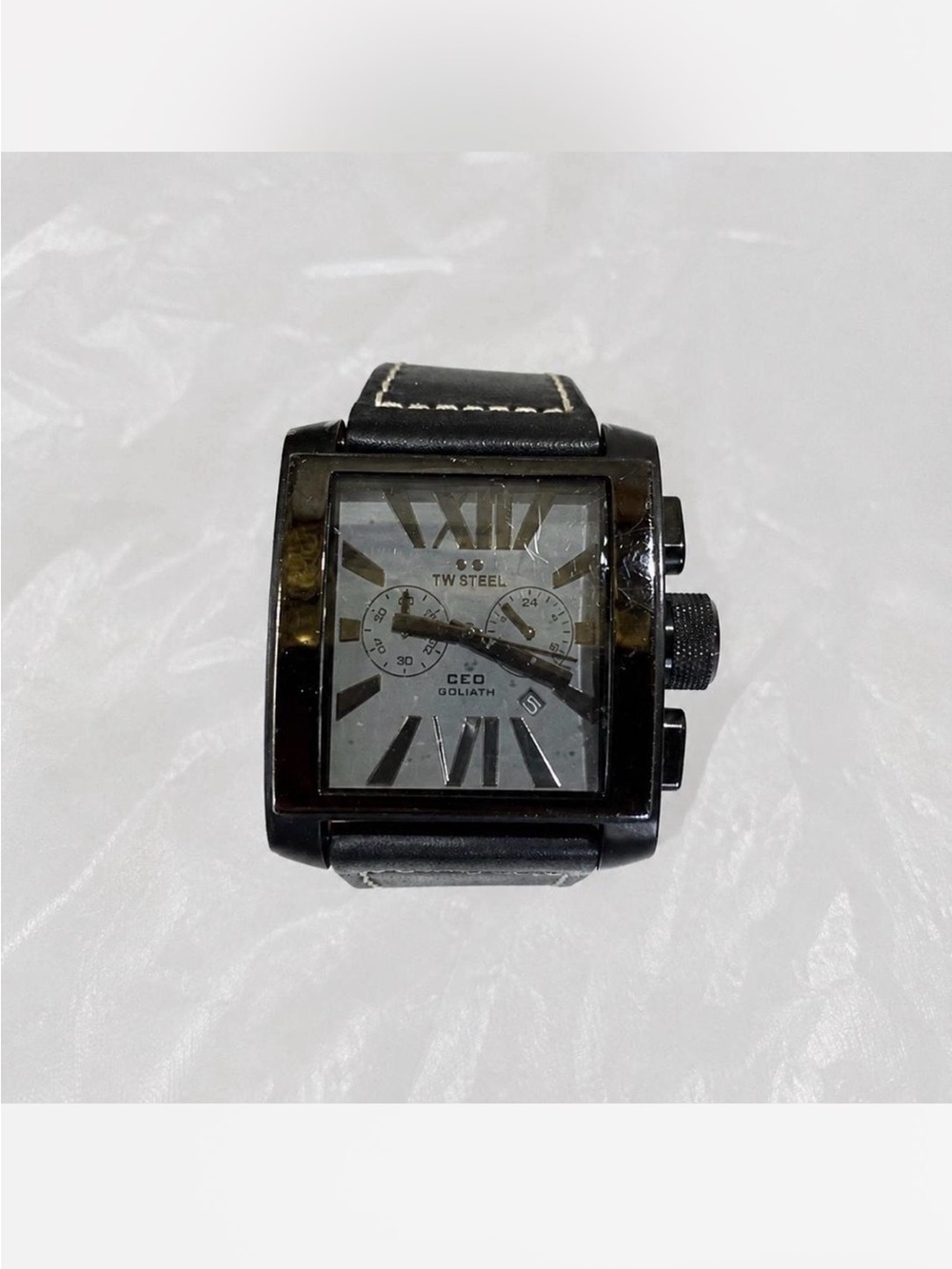 TW Steel Black CEO Goliath Men's Chronograph Watch